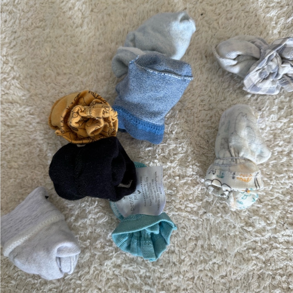 Assorted Colorful Kids Socks Set